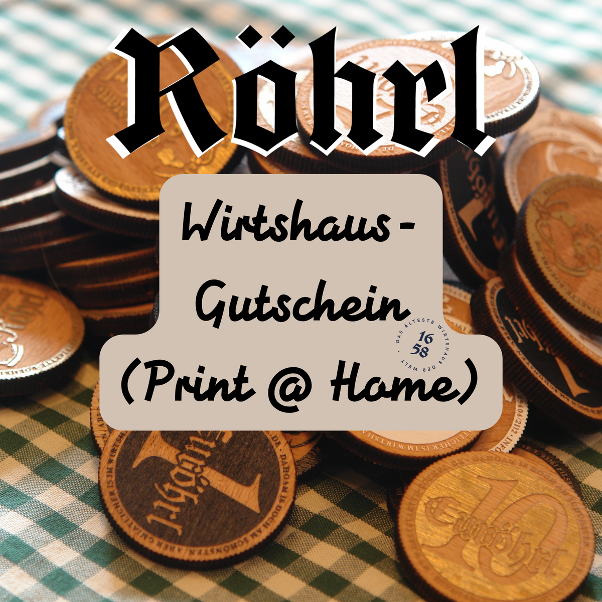 Wirtshaus-Gutschein (Print @ Home)